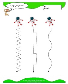 Çizgi Çalışma Sayfaları